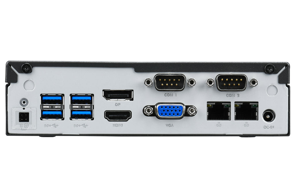 Shuttle XPC slim Barebone DL40N, Intel N150, 1x DDR5, 2x LAN (2x 2.5Gbit), 2xCOM,1xHDMI,1xDP, 1x VGA, fanless, fonctionnement permanent 24/7