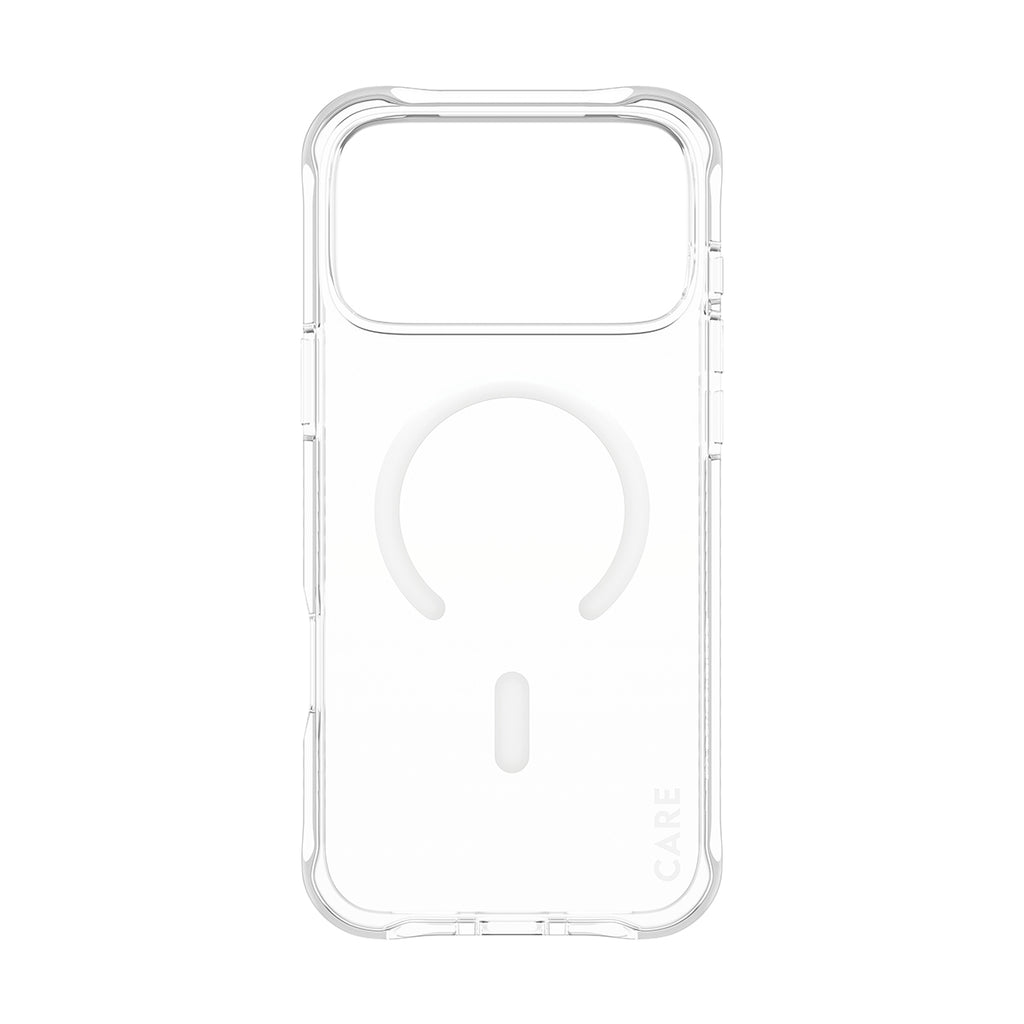 PanzerGlass CARE™ by ® Samba Case Transparent w. White MagSafe iPhone 2026 Pro Max | 17 Pro Max coque de protection pour
