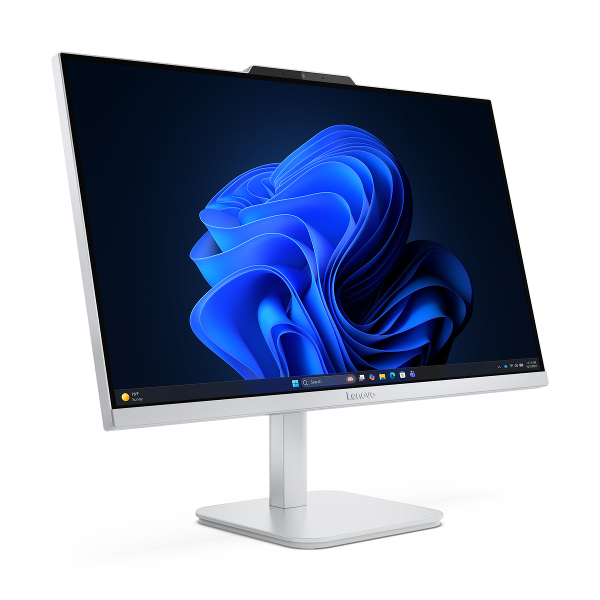 Lenovo A105 24 PC All-in-One, AMD Ryzen 5, 23.8" Full HD, 16 Go LPDDR5, 512 Go SSD, Windows 11 Home, Gris