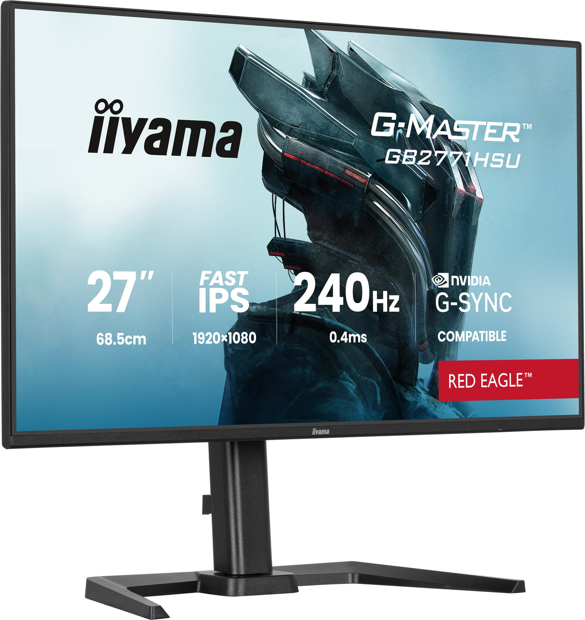 iiyama G-MASTER GB2771HSU-B1 Écran PC 27" Full HD 1920 x 1080 Noir