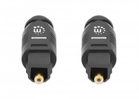 Manhattan 356060 Câble Fibre Optique Toslink, 1 m, Noir