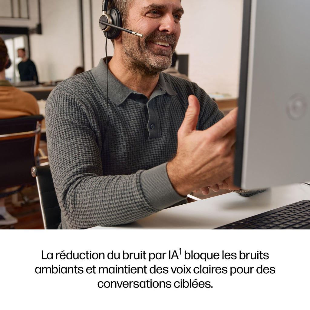 HP Poly Mission 825 Micro-casque Filaire USB Binaural