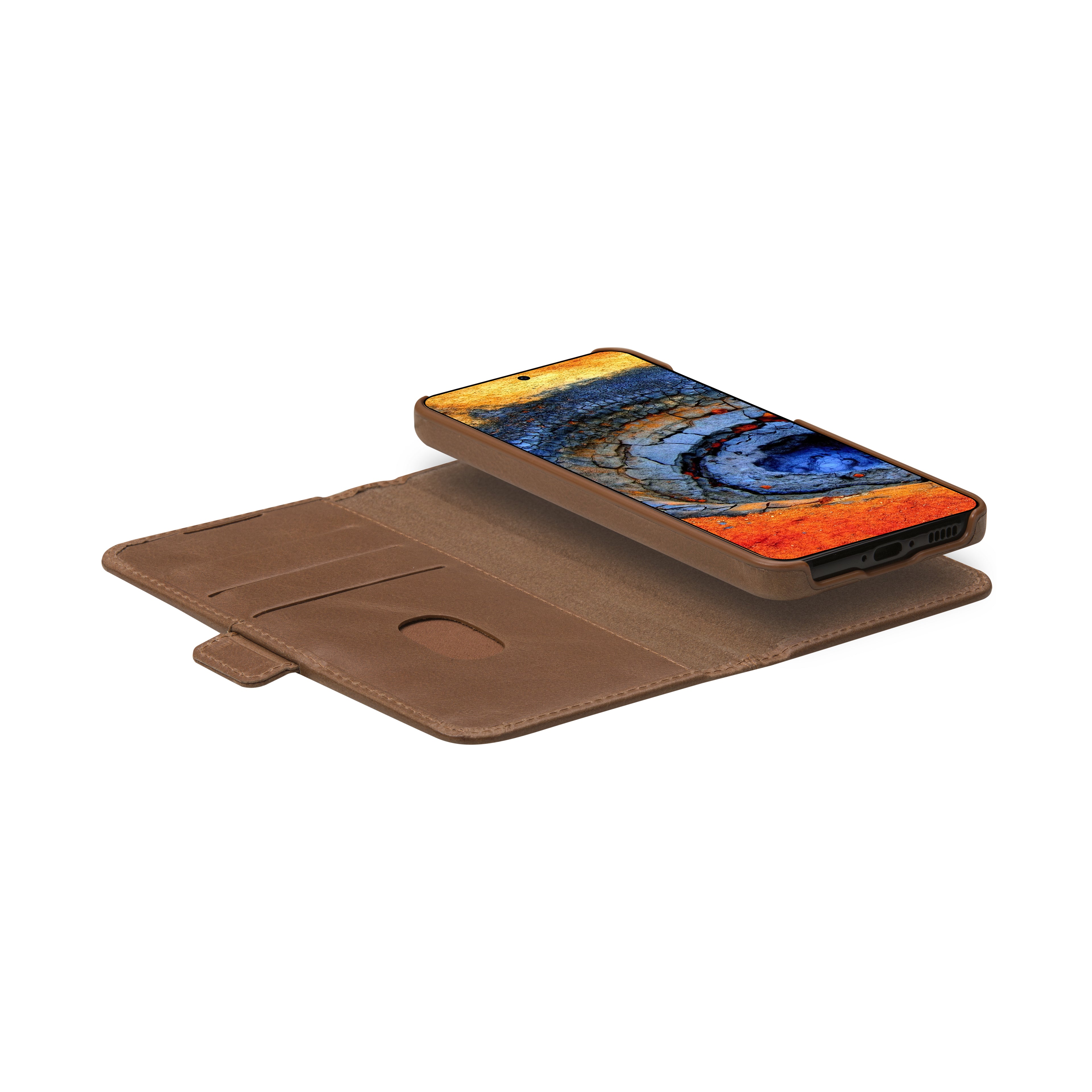 dbramante1928 Lynge coque de protection pour téléphones portables 17 cm (6.7") Folio porte carte Marron