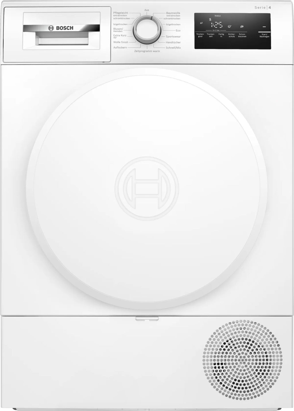 Bosch Bosch Serie 4 WTH83V04 sèche-linge Pose libre Charge avant 8 kg Blanc