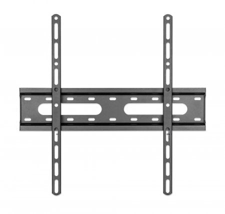Manhattan Support Mural TV et Moniteur Fixe Profil Bas, 32" à 55", VESA 75x75 à 400x400 mm, Charge 45 kg, Noir