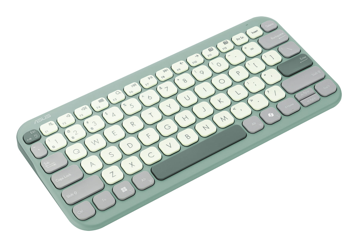 ASUS Marshmallow Keyboard KW100 Clavier Bluetooth QWERTZ Allemand, Vert