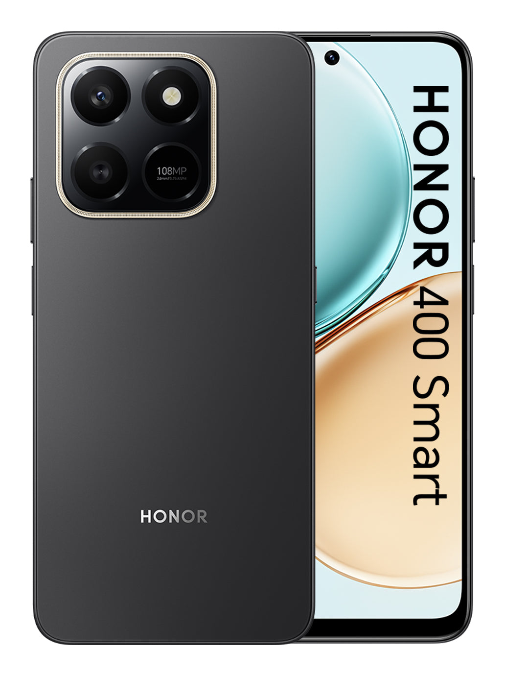 Honor 400 Smart 17,2 cm (6.77") Double SIM MagicOS 9.0 4G USB Type-C 8 Go 256 Go 6500 mAh Noir