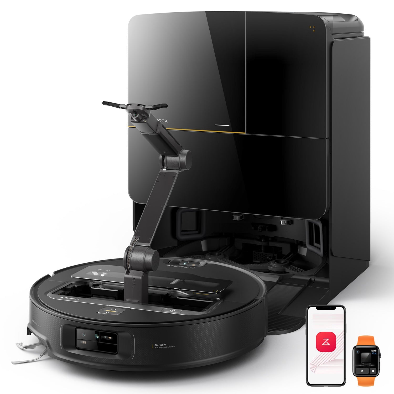Roborock Saros Z70 0,18 L Noir