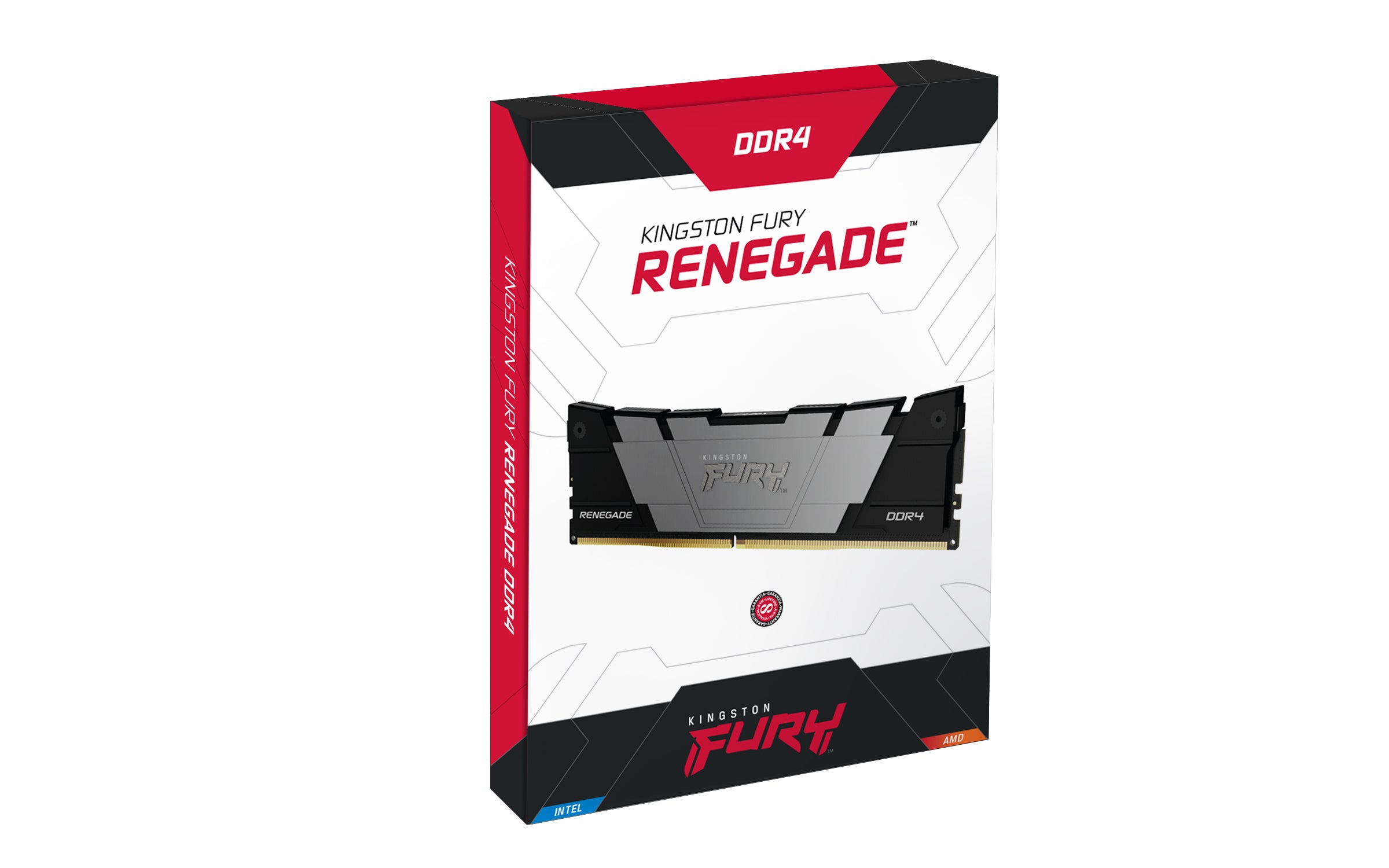 Kingston Technology FURY 32 Go 3200 MT/s DDR4 CL16 DIMM (Kits de 2) 1Gx8 Renegade Black