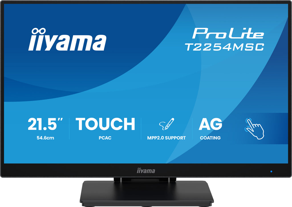 iiyama T2254MSC-B2AG écran plat de PC 54,6 cm (21.5") 1920 x 1080 pixels Full HD LED Écran tactile Noir