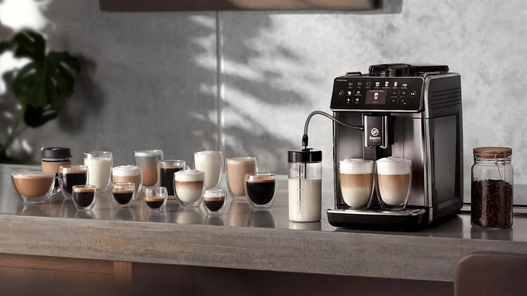 Saeco Machine espresso entièrement automatique GranAroma SM6585/00