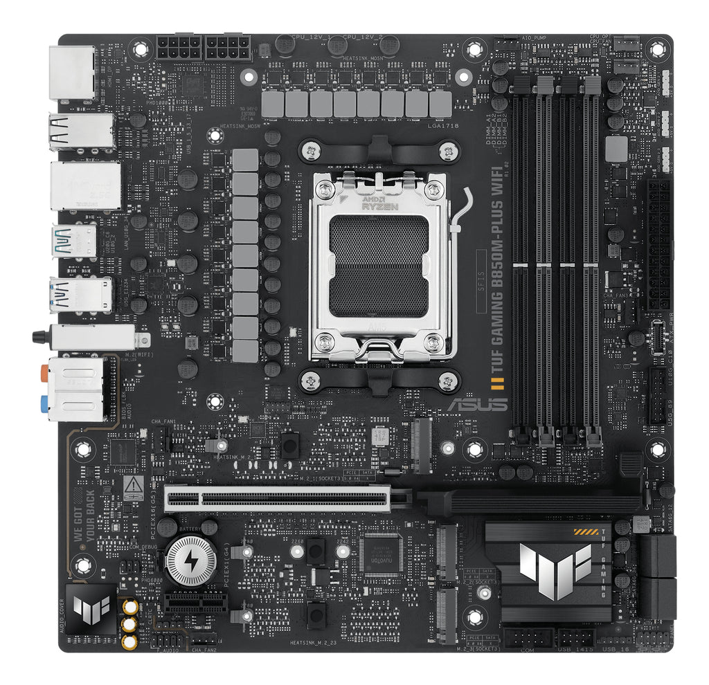 ASUS TUF GAMING B850M-PLUS WIFI AMD B850 Emplacement AM5 micro ATX