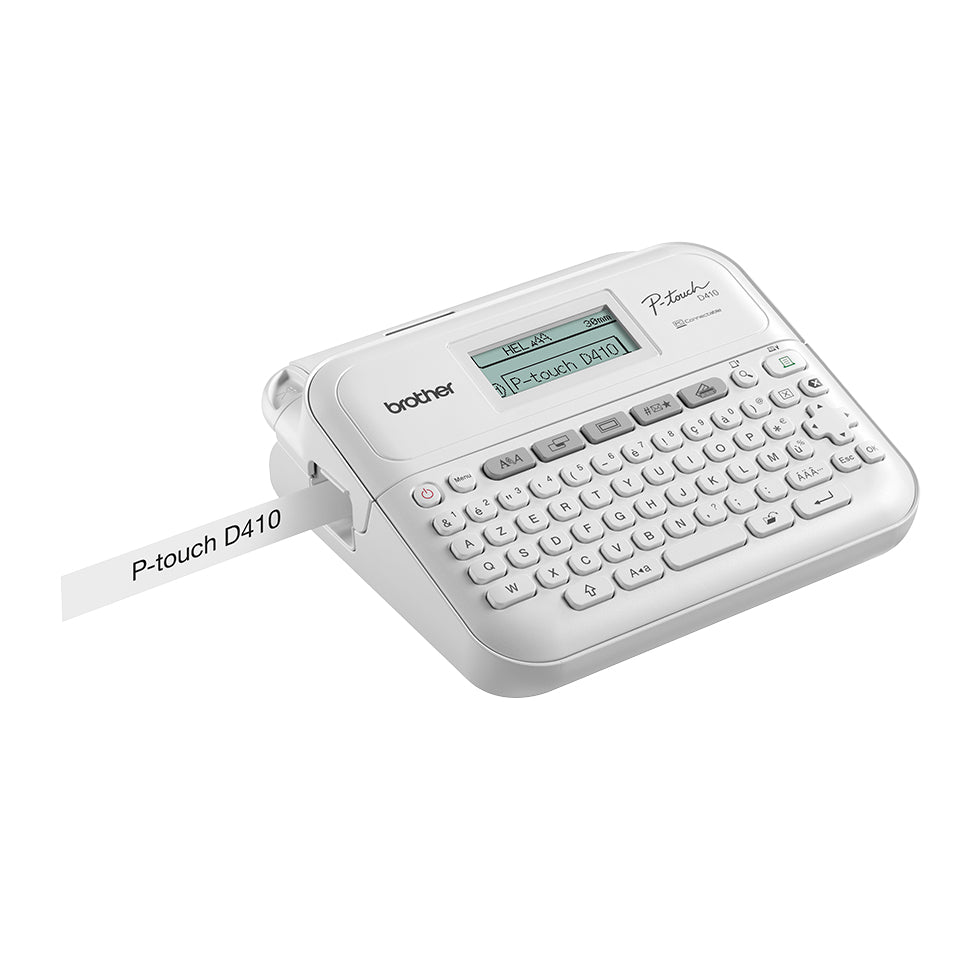 Brother PT-D410 Imprimante d'Étiquettes Transfert Thermique TZe QWERTY