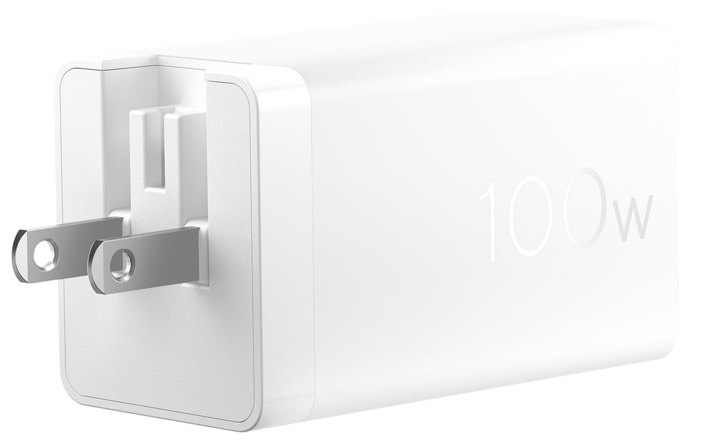 ASUS Chargeur USB-C GaN 100W Universel, Charge Rapide, Blanc