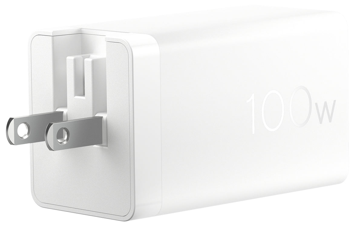 ASUS Chargeur USB-C GaN 100W Universel, Charge Rapide, Blanc