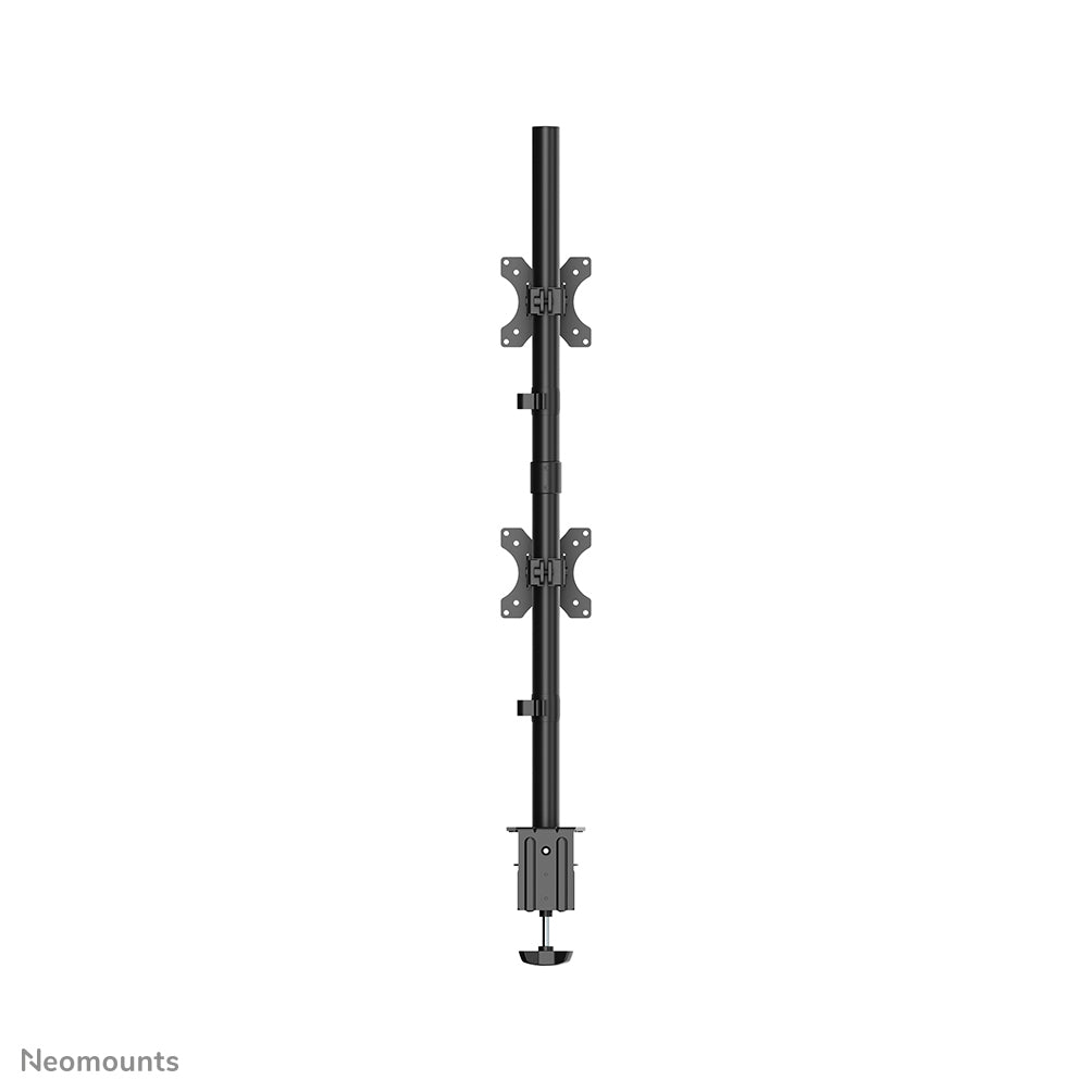 Neomounts FPMA-D550DVBLACK Support Double Écran 10-32 pouces, Installation Verticale