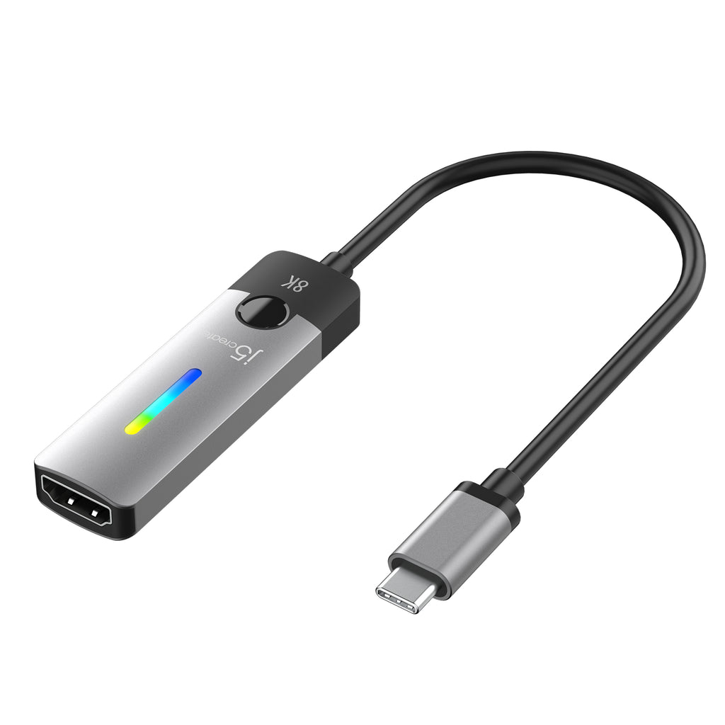 j5create JCA157-N Adaptateur USB-C® vers HDMI™ 2.1 8K