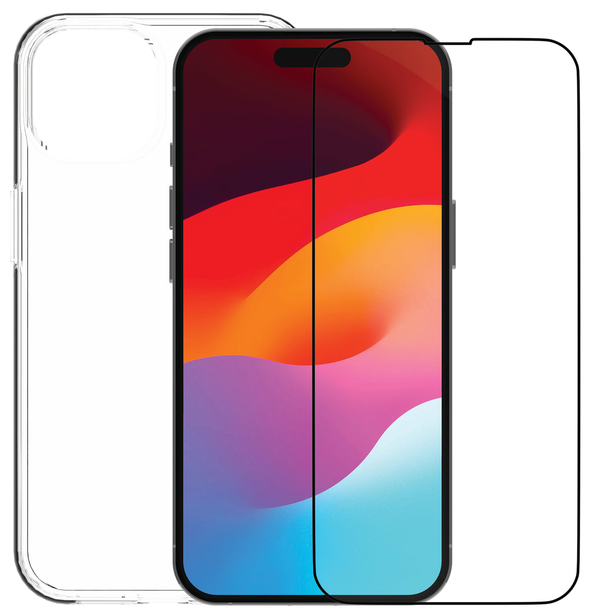 Coque de Protection Compatible iPhone 15, 6.1 pouces, Transparent, TP61CL001919