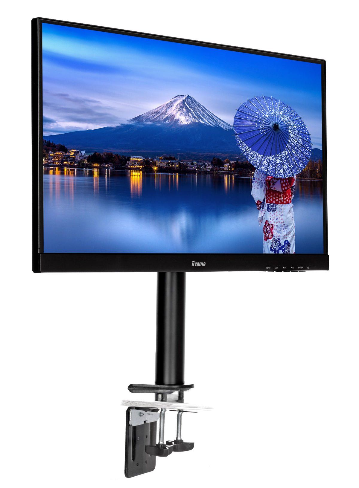 iiyama DS1001C-B1 support d'écran plat pour bureau 81,3 cm (32") Noir