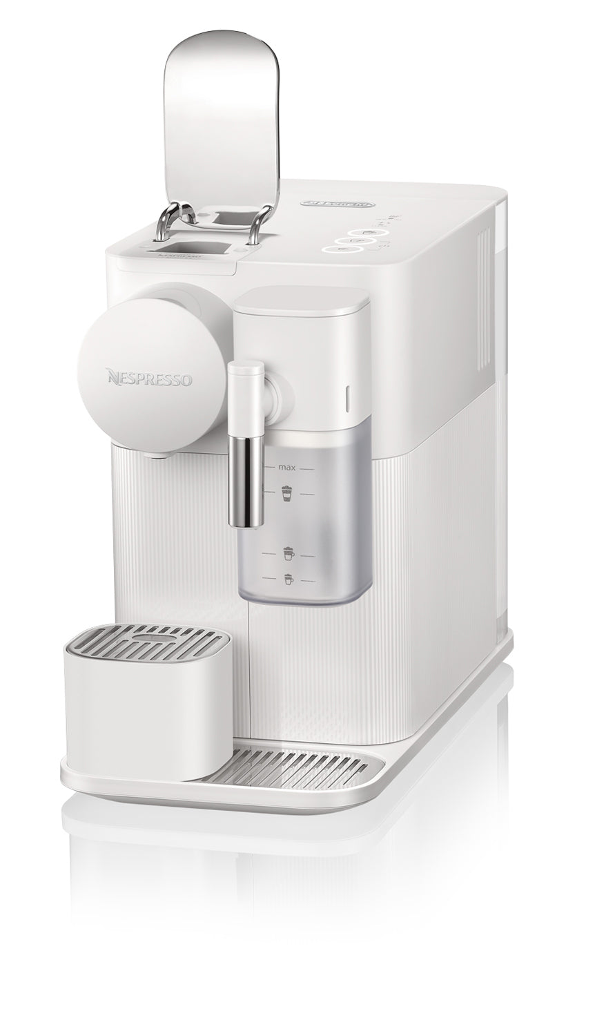 De’Longhi Lattissima One EN510.W Machine à Espresso Entièrement Automatique, 1 L, Blanc