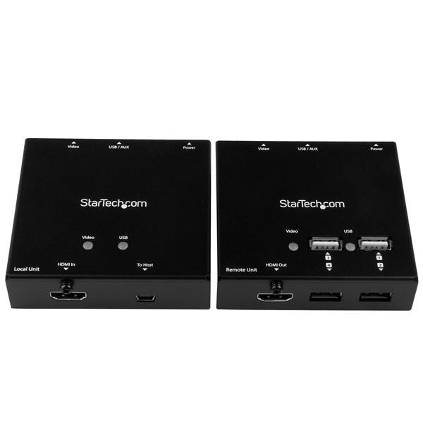 StarTech.com Extendeur HDMI sur Cat6 à 50 m avec hub USB 2.0 à 4 ports - 1080p - vue 2
