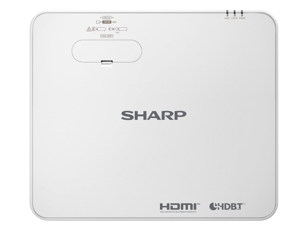 Sharp P701U Projecteur Laser 3LCD WUXGA 1920x1200 7000 ANSI Lumens Blanc