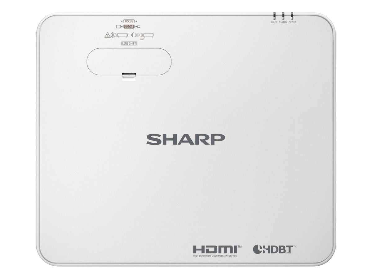 Sharp P701U Projecteur Laser 3LCD WUXGA 1920x1200 7000 ANSI Lumens Blanc