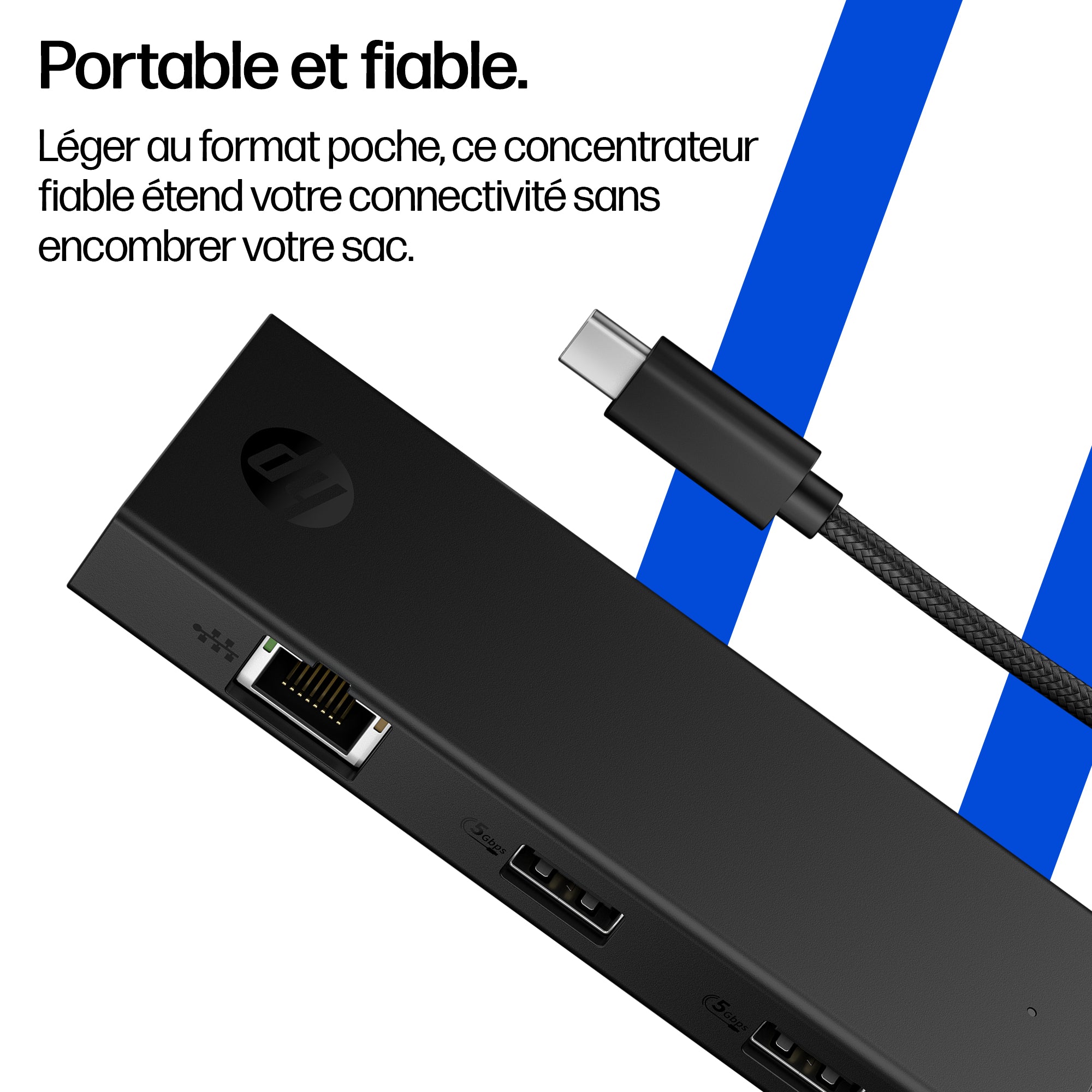 HP PRTBLE USB-C HUB EURO