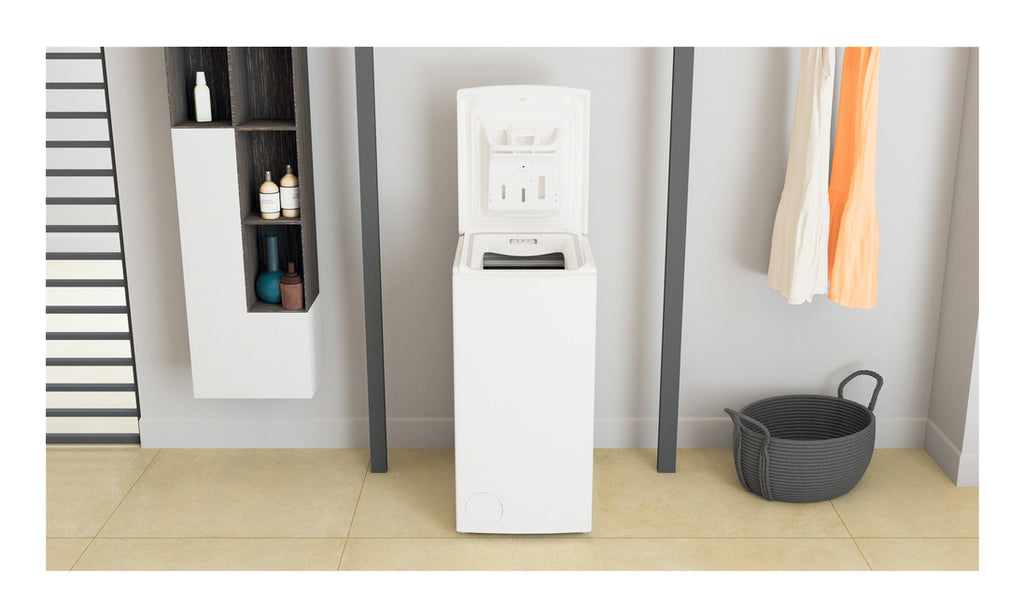 Whirlpool TDLR 6040S EU/N machine à laver Charge par dessus 6 kg 1000 tr/min Blanc