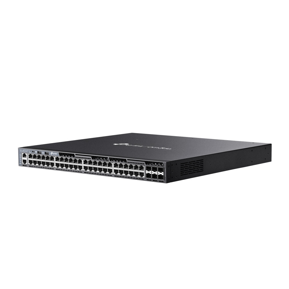 TP-Link Omada SG6654XHP Switch Réseau Géré L3 Gigabit Ethernet PoE 48 Ports 1U Noir