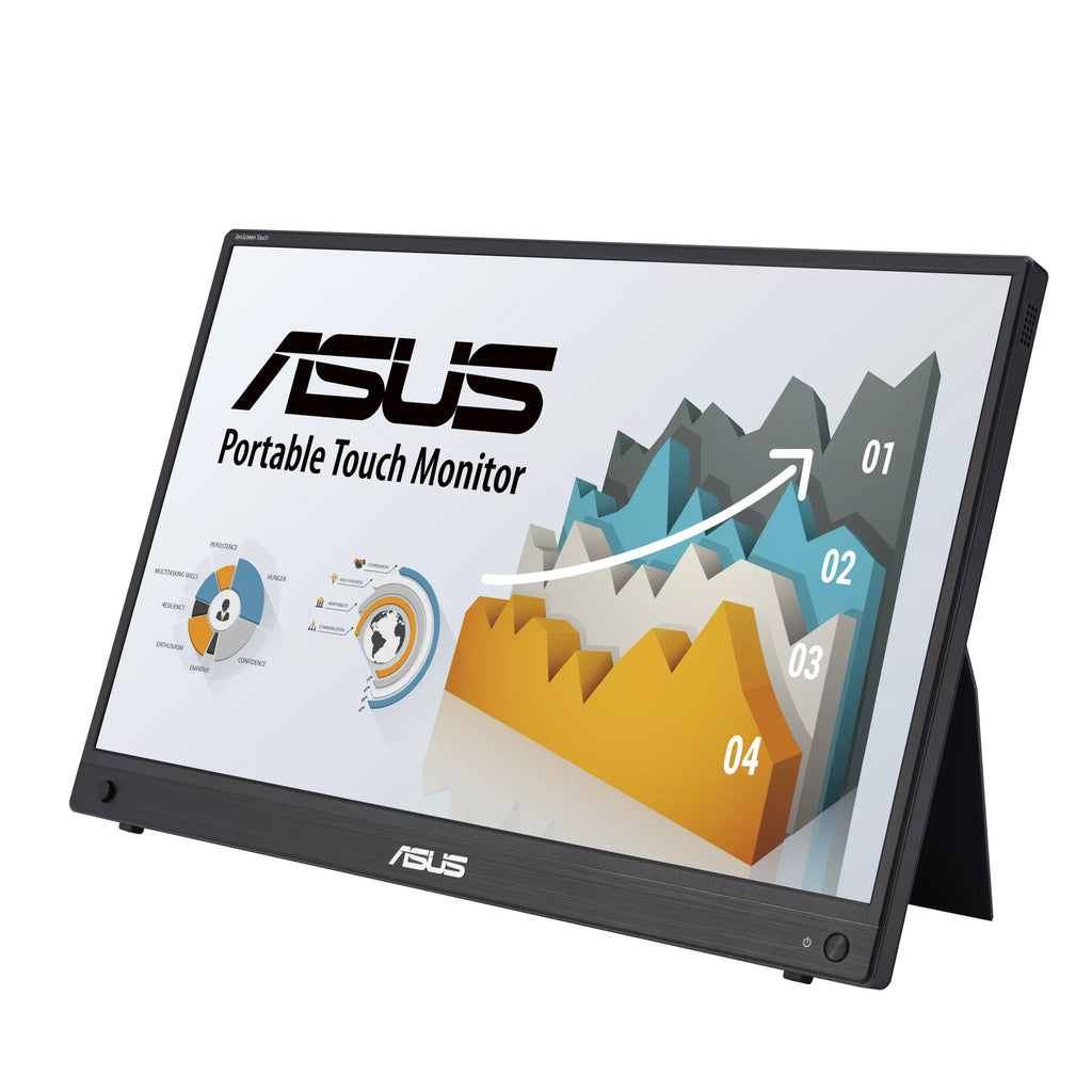 ASUS ZenScreen MB16AMTR écran plat de PC 39,6 cm (15.6") 1920 x 1080 pixels Full HD LCD Écran tactile Noir