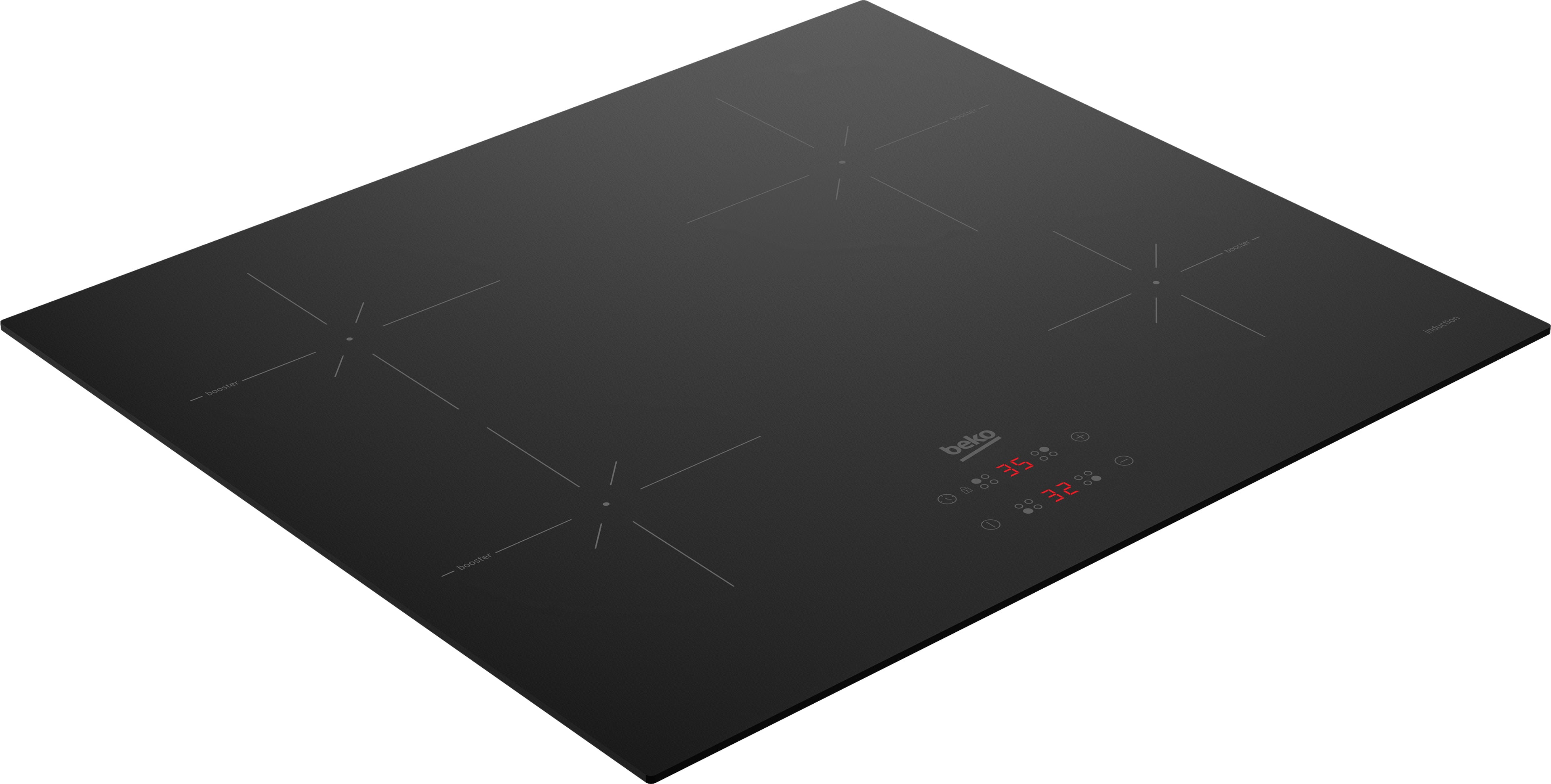 Beko HII64400SMT plaque Noir Intégré 60 cm Plaque avec zone à induction 4 zone(s)