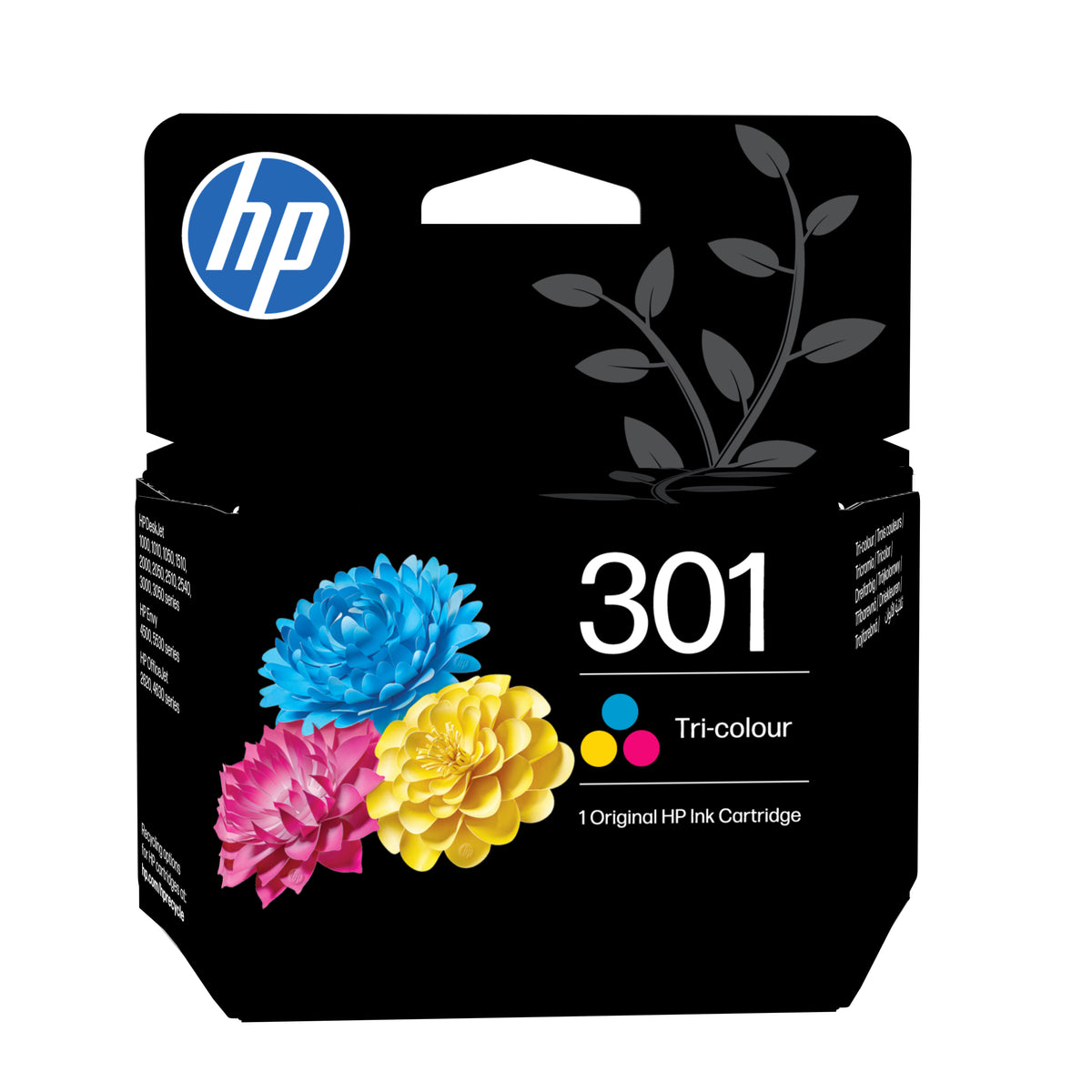 HP 301 Cartouche d'Encre Trois Couleurs Authentique