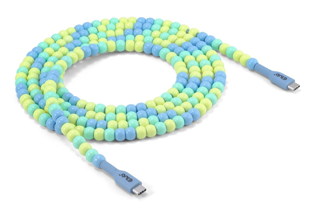 CLUB3D CAC-3011 câble USB 2 m USB C 0,48 Gbit/s 60 W Bleu, Vert