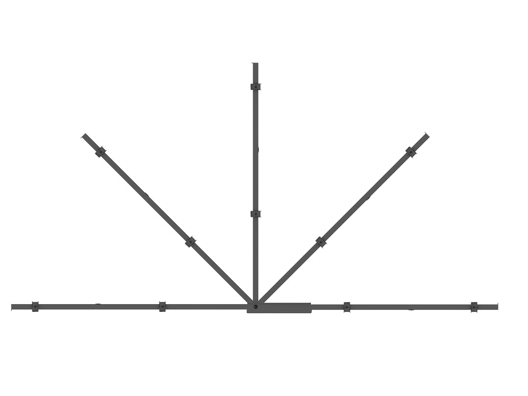 Multibrackets 2647 Support pour Téléviseur jusqu'à 175,3 cm (69") Noir
