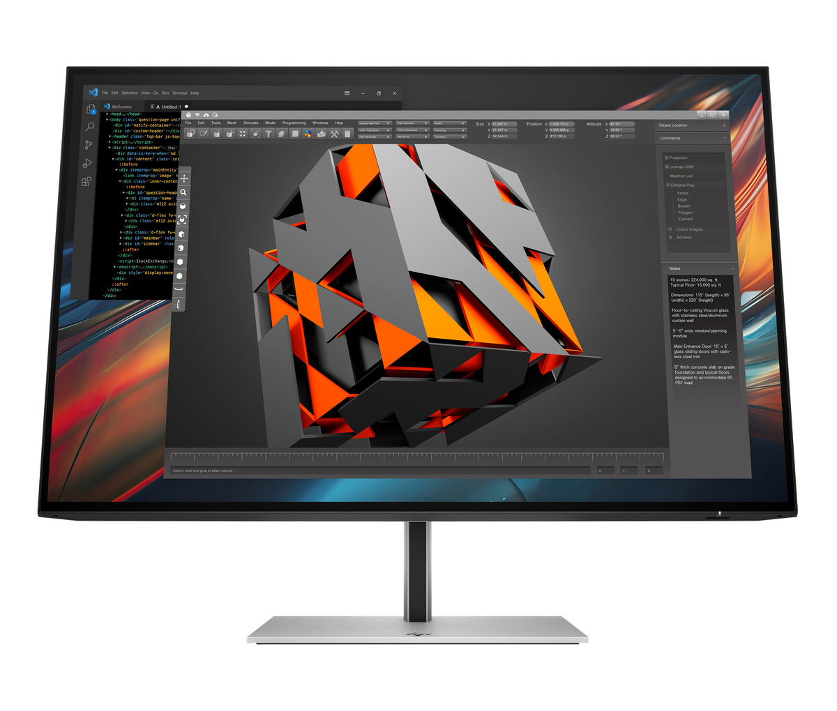 HP Series 7 Pro Moniteur 24 pouces WUXGA USB-C 724pu sans PVC