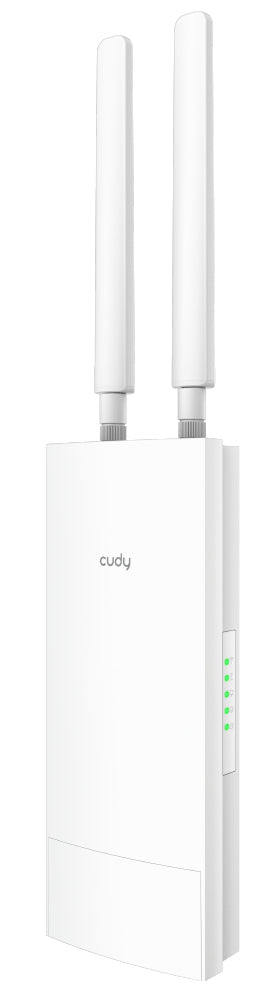 Cudy AP1300 Outdoor 1167 Mbit/s Blanc Connexion Ethernet, supportant l'alimentation via ce port (PoE)
