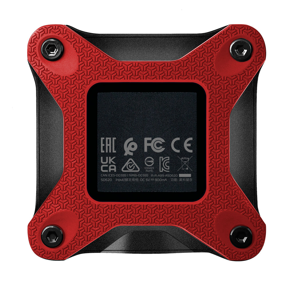 ADATA SD620 512 Go Micro-USB B 3.2 Gen 2 (3.1 Gen 2) Rouge