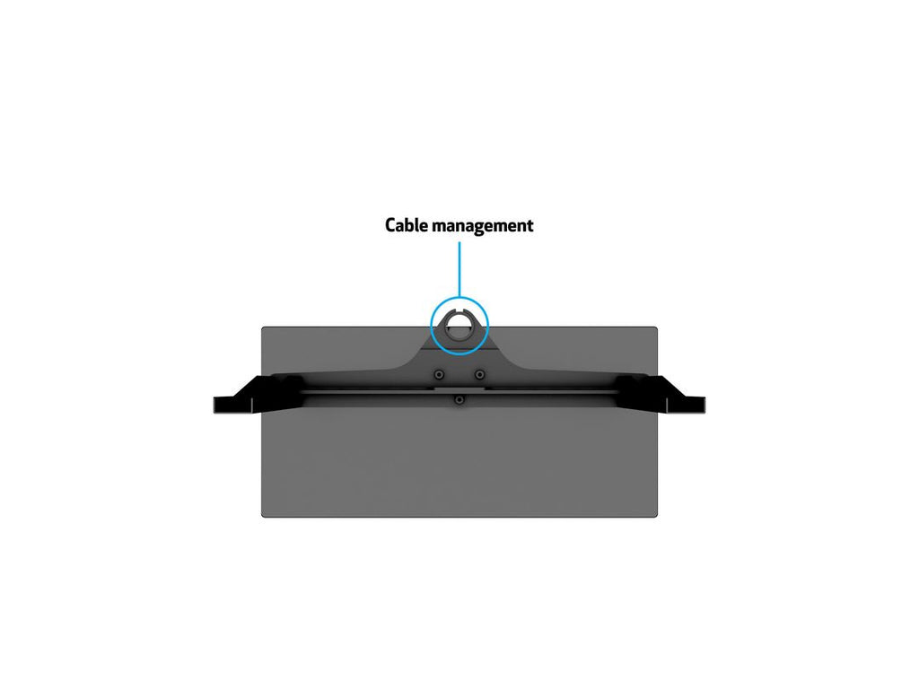 Multibrackets 1114 support pour téléviseur 106,7 cm (42") Noir