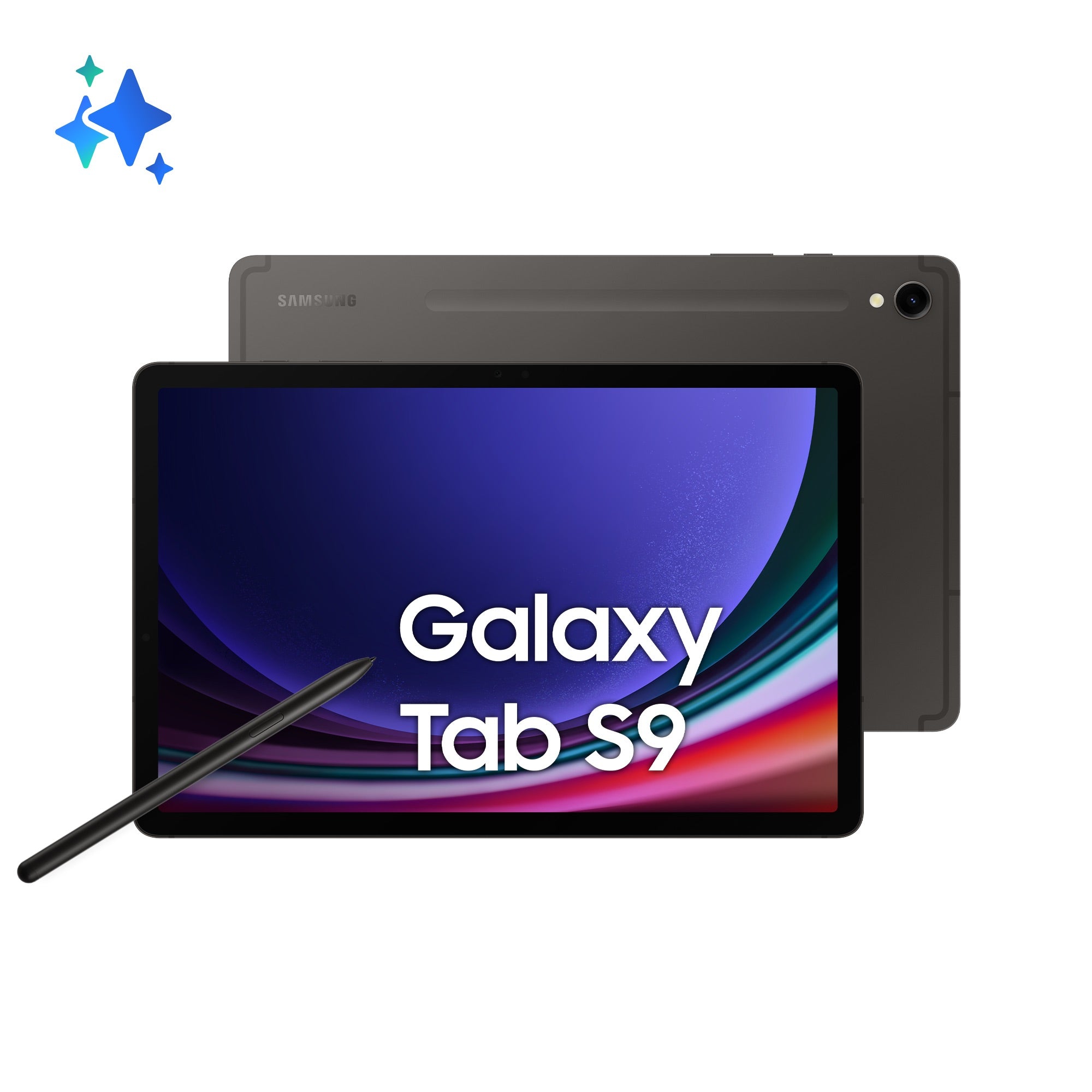 Samsung Samsung Galaxy Tab S9 SM-X716B 5G Qualcomm Snapdragon 256 Go 27,9 cm (11") 12 Go Wi-Fi 6 (802.11ax) Android 13 Graphite
