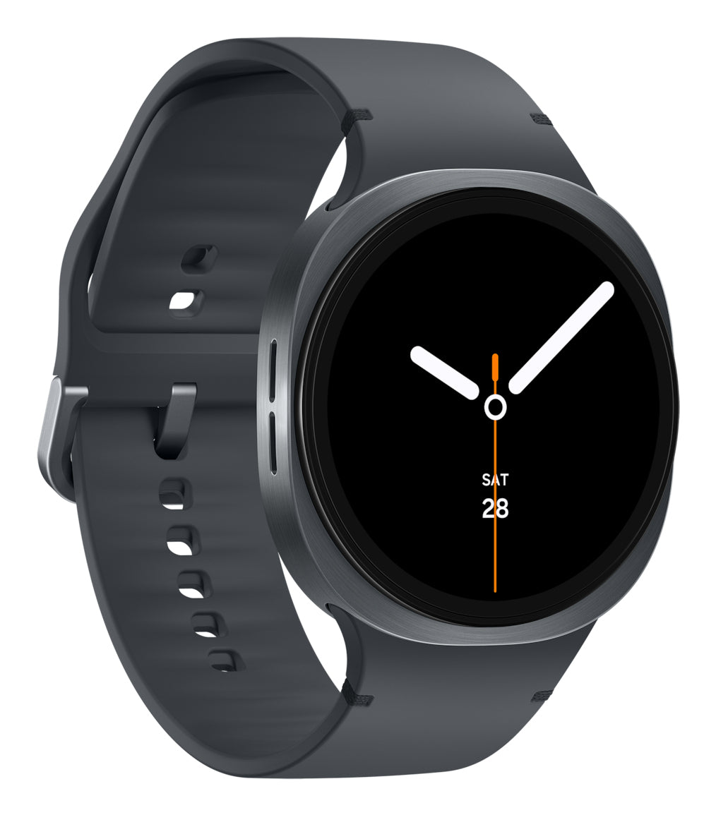 Samsung Samsung Galaxy Watch 8 3,81 cm (1.5") AMOLED 44 mm Numérique 480 x 480 pixels Écran tactile Graphite Wifi GPS (satellite)
