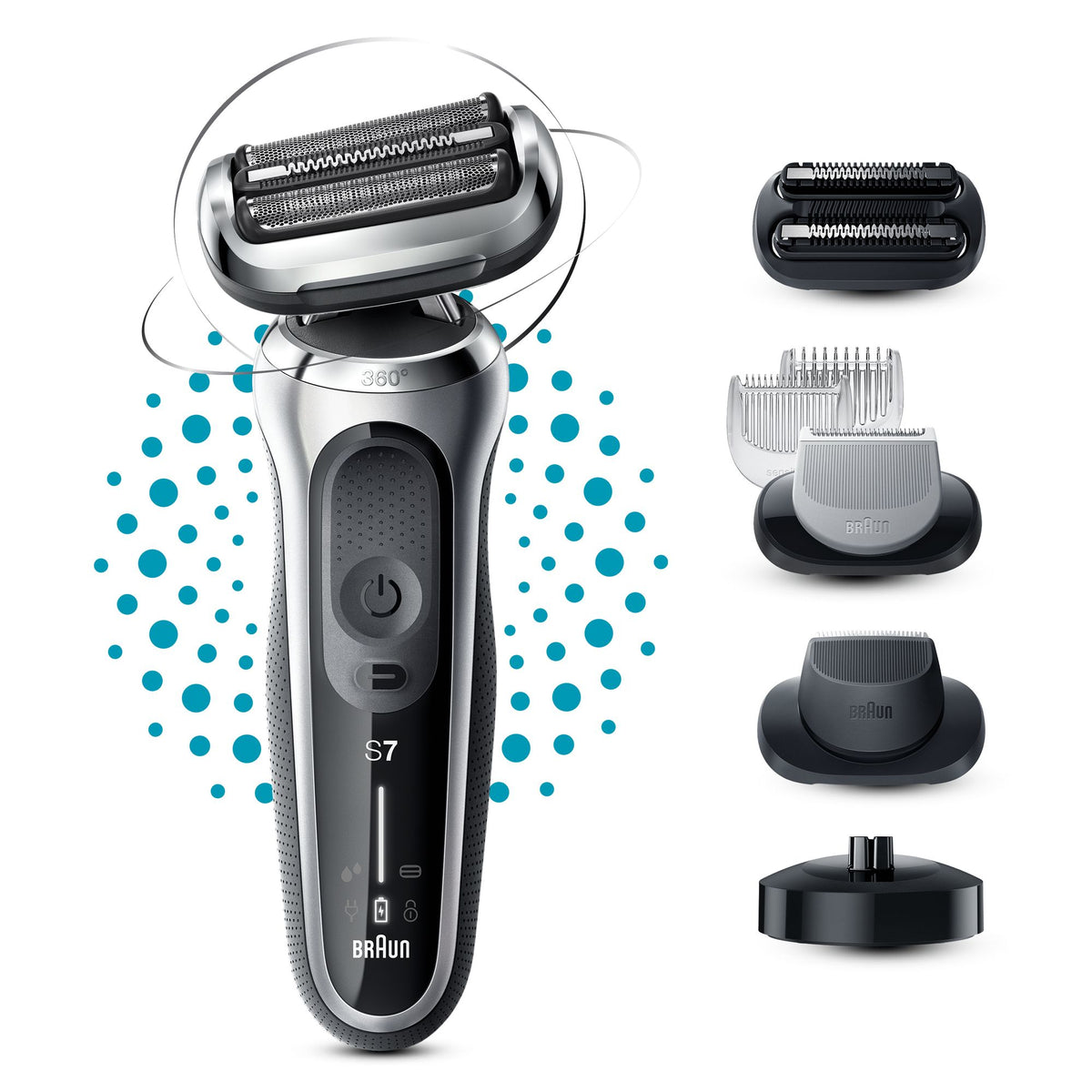 BRAUN Sølv Shaver 71-S4862cs