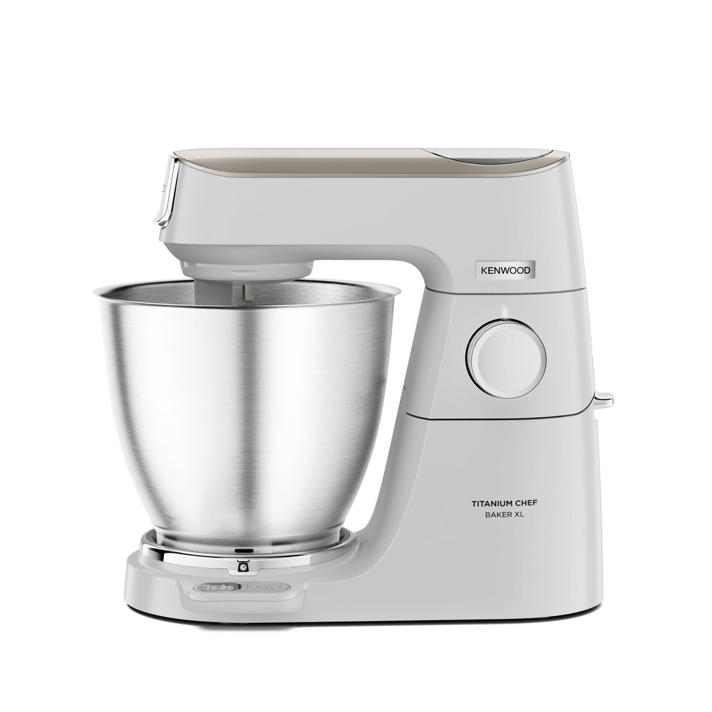 Kenwood Titanium Chef Baker XL Robot de Cuisine 1200 W 7 L Blanc avec Balances Intégrées