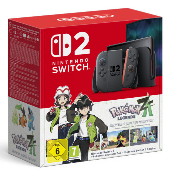 Nintendo Pack CONSOLE Switch 2 + JEU Légendes Pokémon : Z-A Switch 2 Edition