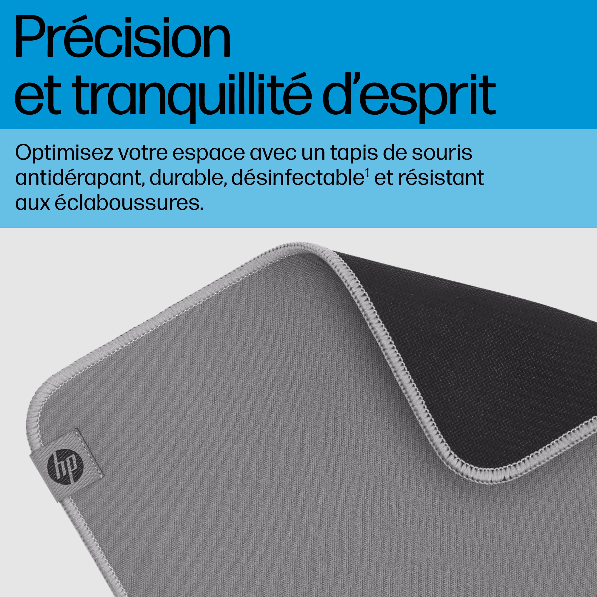HP Tapis de souris désinfectable 100