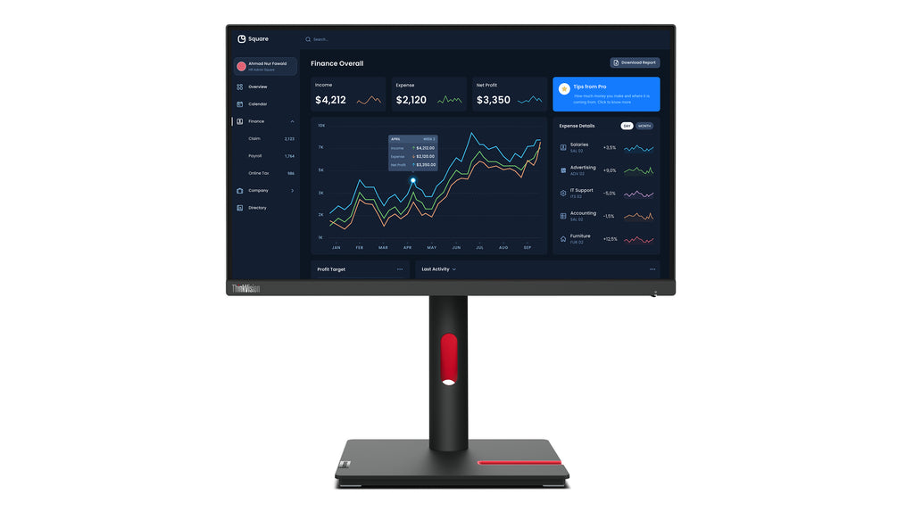 Lenovo ThinkVision T22i-30 Moniteur
