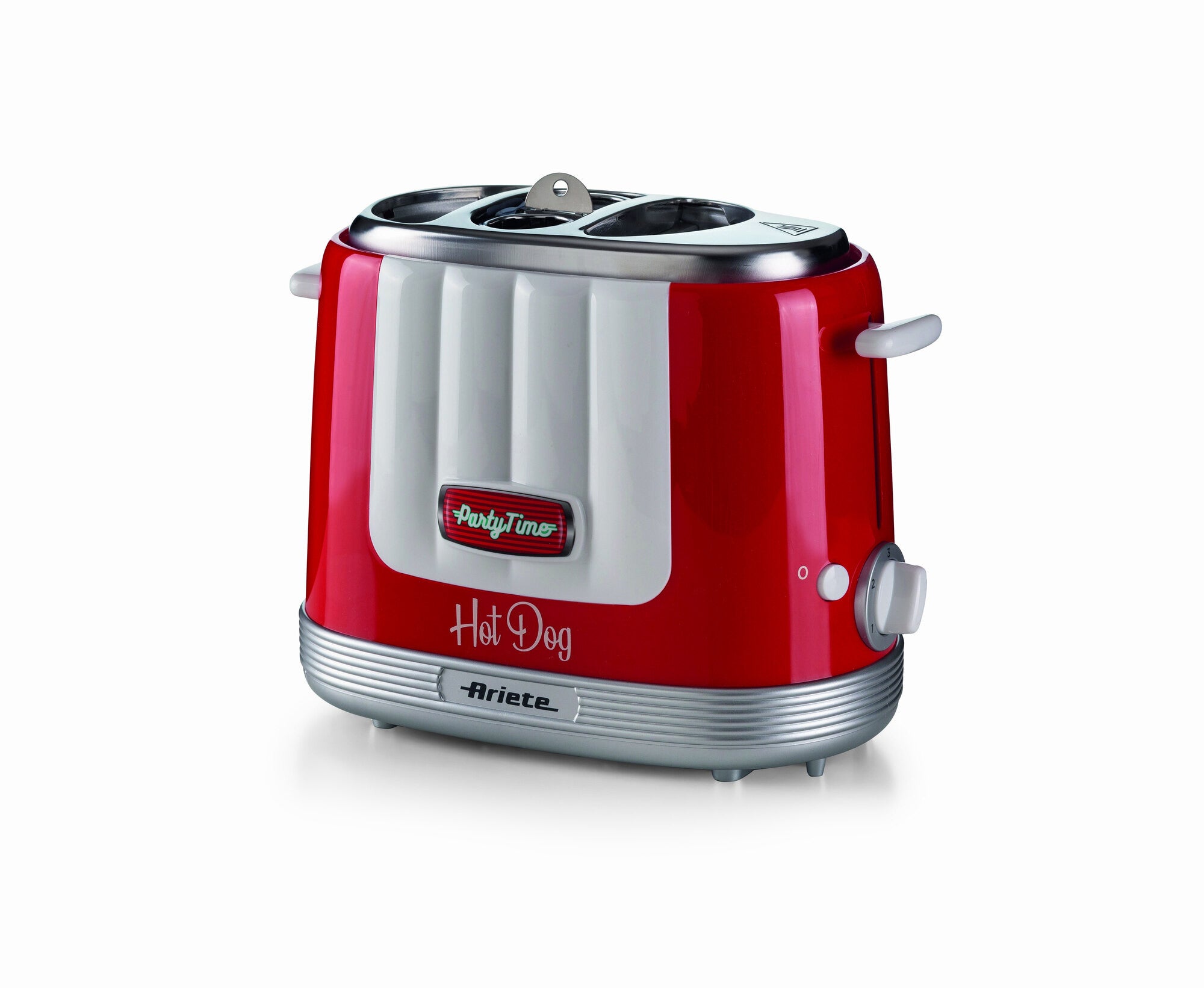 Ariete 0206/00 Gril pour hot dog 650 W Rouge