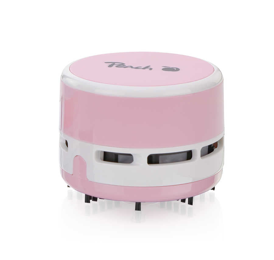 Peach PA105 aspirateur de table Rose, Blanc Sans sac