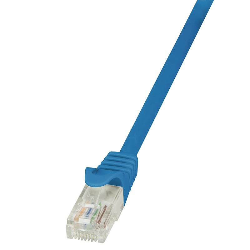 LogiLink 2m Cat.6 U/UTP RJ45 câble de réseau Bleu Cat6 U/UTP (UTP)
