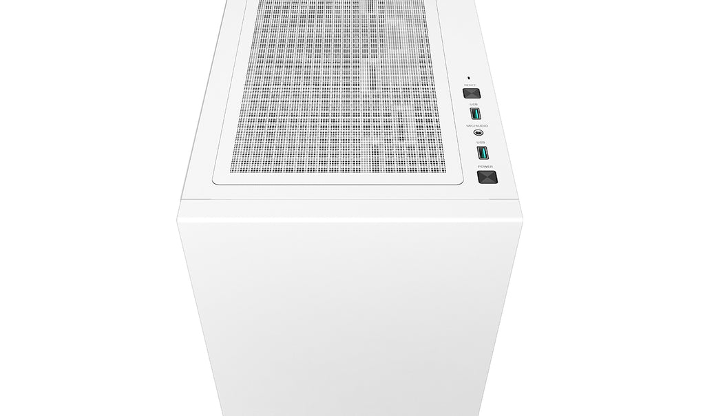 DeepCool CH510 WH Boîtier PC Tour ATX Étendu, Blanc